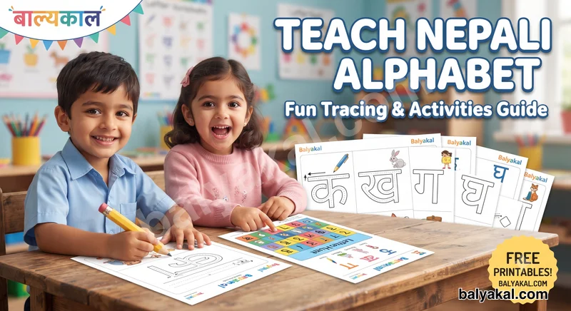 Read How to Teach Nepali Alphabet (Barnamala): Classroom & Home Activity Guide parenting guide - Balyakal educational preview