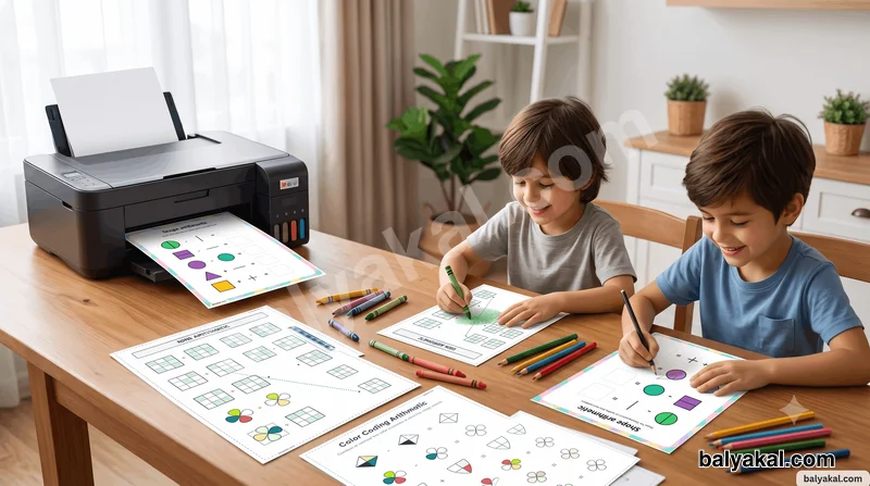 How Using Colors to Teach Arithmetic Rewires Your Child's Brain - Balyakal educational preview