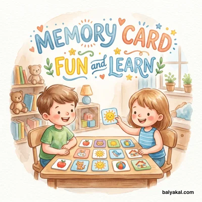Memory Match - Free interactive educational game on Balyakal - Balyakal educational preview