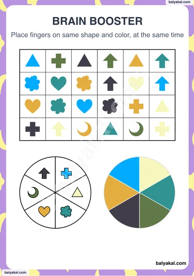 Brain gym - Smart Moves page 2 - Printable worksheet preview
